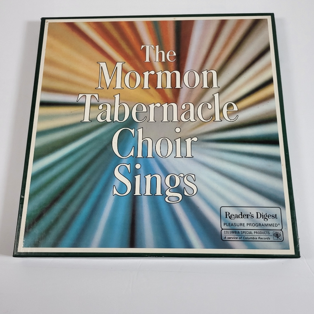 Vintage Mormon Tabernacle Choir Sings LP Box Set Reader’s Digest